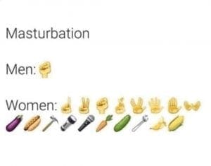 masturbation men vs women