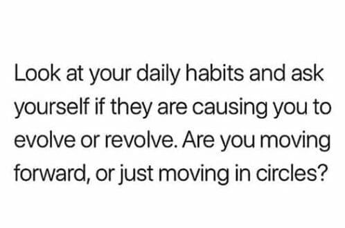 daily habits are important