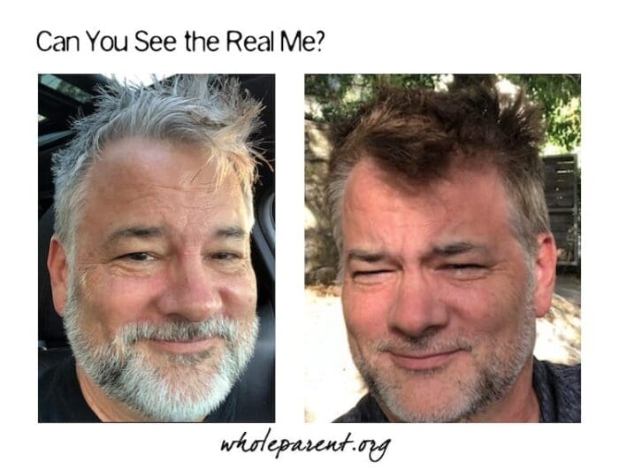 Aging as a man: can you see the real me?