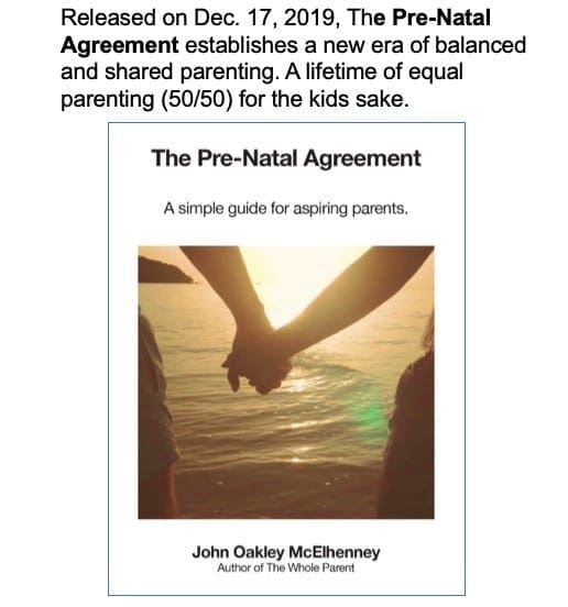 Pre-Natal Agreement Release Announcement, Dec. 17, 2019