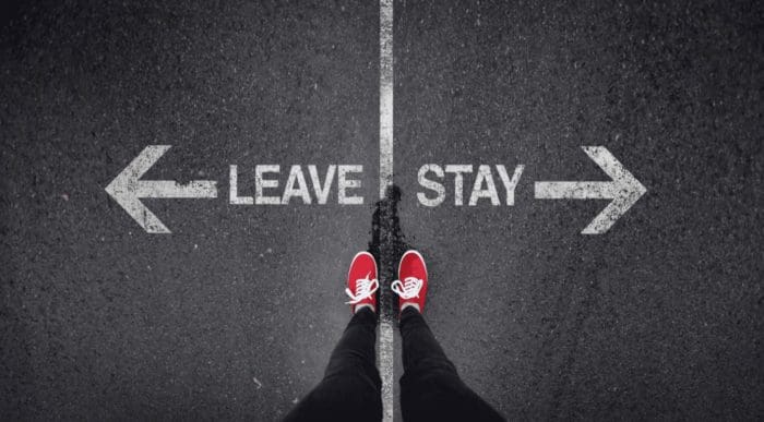 stay or leave