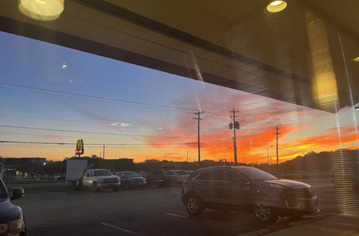 sunrise at jims - oct 17, 2021