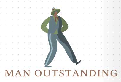 man outstanding