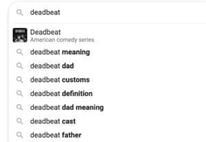 deadbeat mom