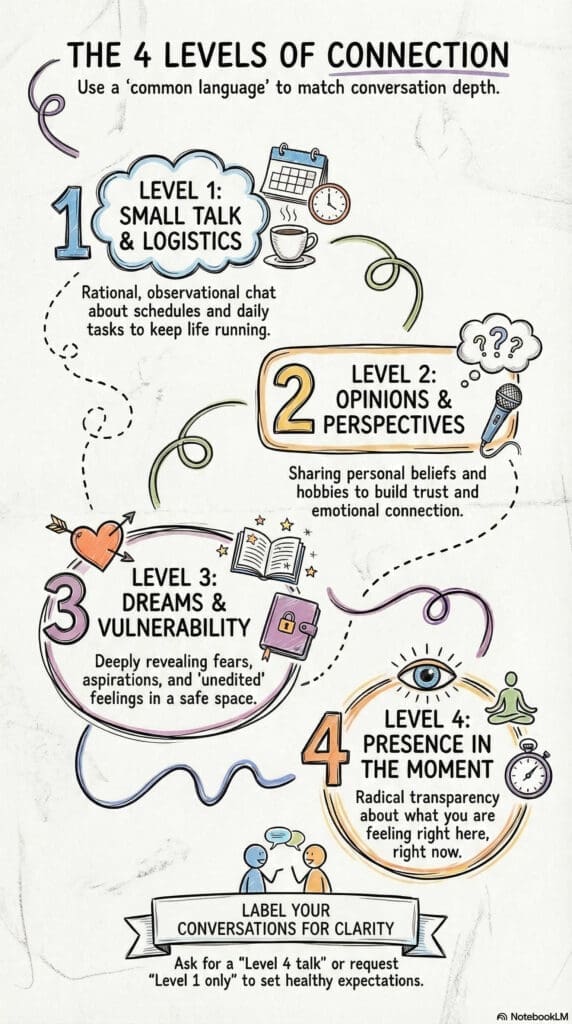Four Levels of Conversation In Your Relationship - The Whole Parent